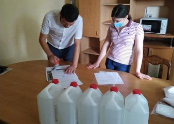 În perioada de pandemie A.O. Artemida susține echipa multidisciplinară din localitatea Rîșcani cu echipament de protecție și dezinfectant cu suportul UN Women Moldova