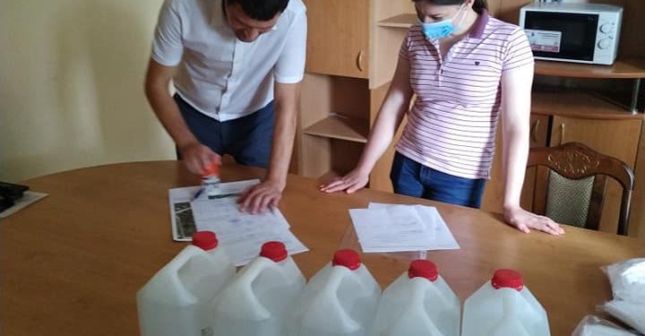 În perioada de pandemie A.O. Artemida susține echipa multidisciplinară din localitatea Rîșcani cu echipament de protecție și dezinfectant cu suportul UN Women Moldova