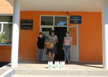 În perioada de pandemie A.O. Artemida susține echipa multidisciplinară din localitatea Miciurin cu echipament de protecție și dezinfectant cu suportul UN Women Moldova.