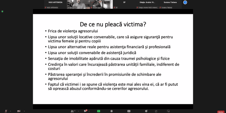 Sesiune de instruire pentru Echipa Multidisciplinara
