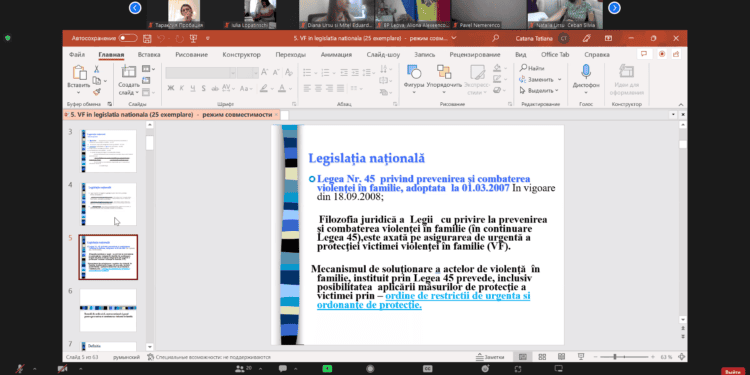 Sesiune de instruire pentru Echipa Multidisciplinara