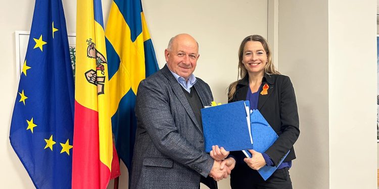 Semnarea acordului de parteneriat între A.O. Artemida și Ambasada Suediei