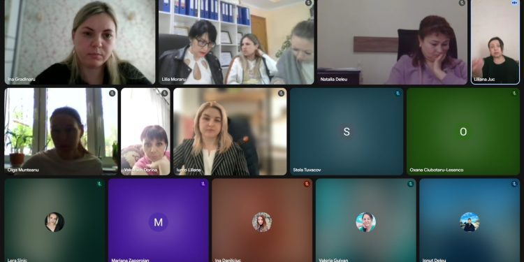 Ședința de lucru cu echipele mobile și statice