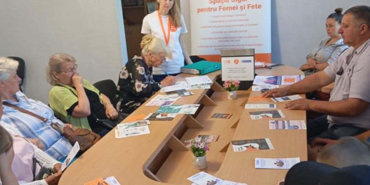 Echipele Mobile Spațiu Sigur pentru Femei și Fete. Women and Girls Safe Space nu se opresc nici pe caniculă!